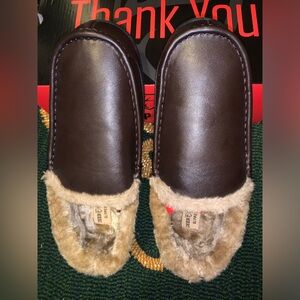 DEER STAG SPUN SLIPPERS